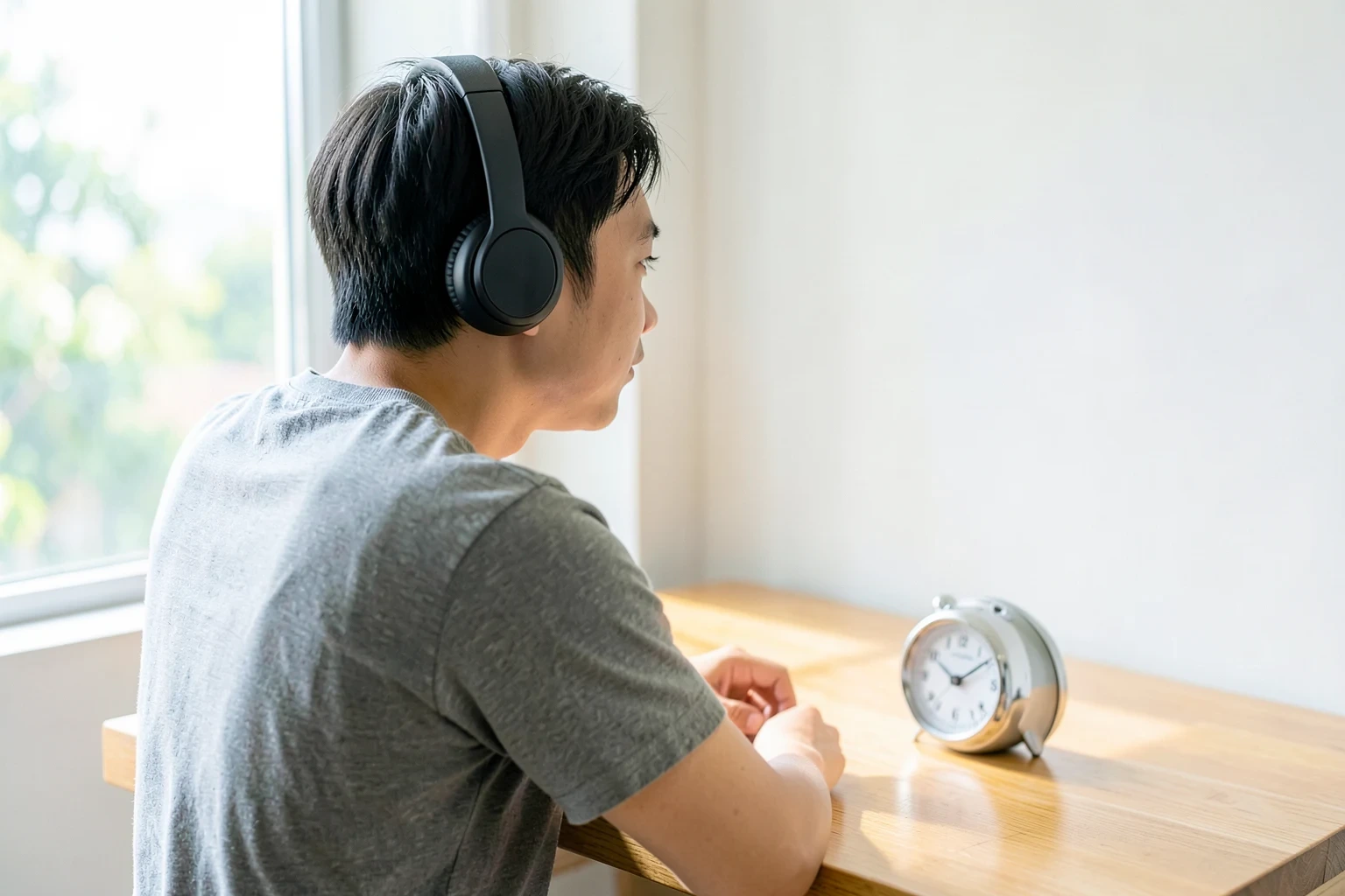 Thi thử tại nhà từ đề mẫu: canh giờ, tiếng ồn, giấy nháp sao cho giống phòng thi thật